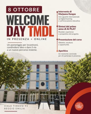 welcome day TMDL